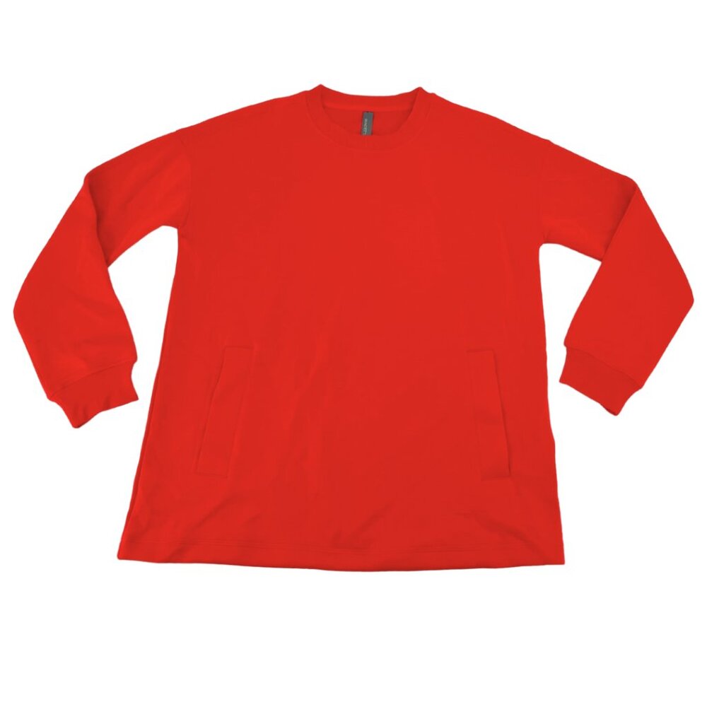 Mondetta Women's Red Crew Neck Sweatshirt | Various Sizes